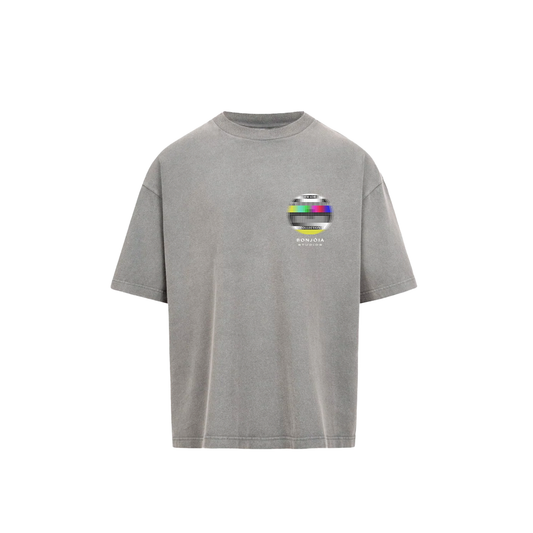 WASHED LIGHT GREY TEE